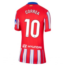 Atletico Madrid Angel Correa #10 Hjemme skjorte til dame 2024-25 Kortermet